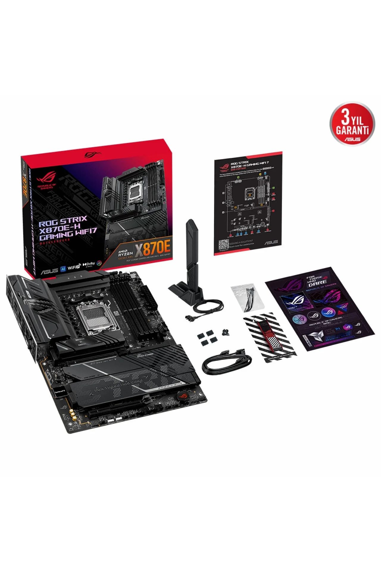 Asus ROG Strix X870E-H Gaming WIFI7 AMD