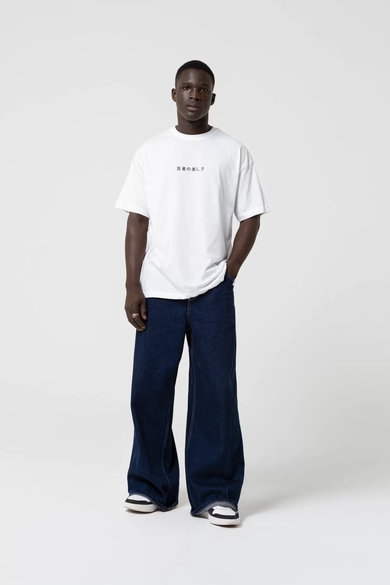Tokyo Oversize Beyaz T-Shirt