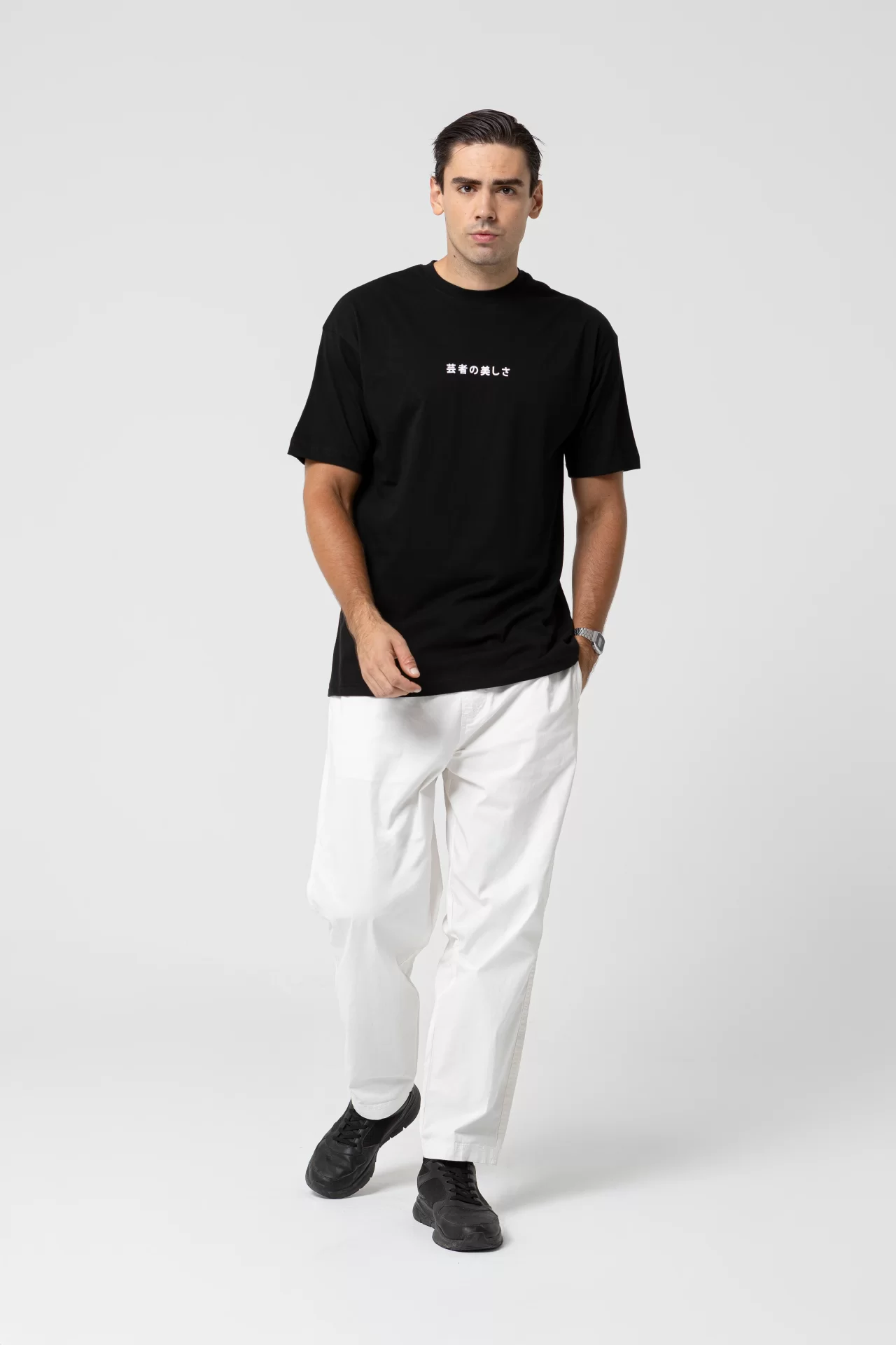 Tokyo Oversize Siyah T-Shirt