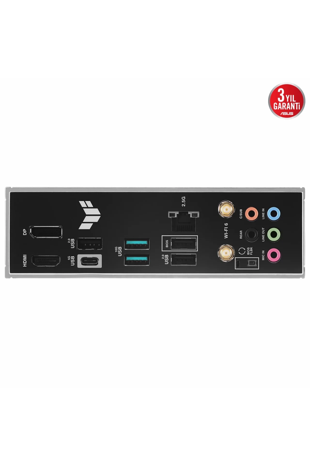 Asus Tuf Gaming A620-PRO WiFi 6400MHz (OC) DDR5 Soket AM5 M.2 HDMI DP ATX Anakart