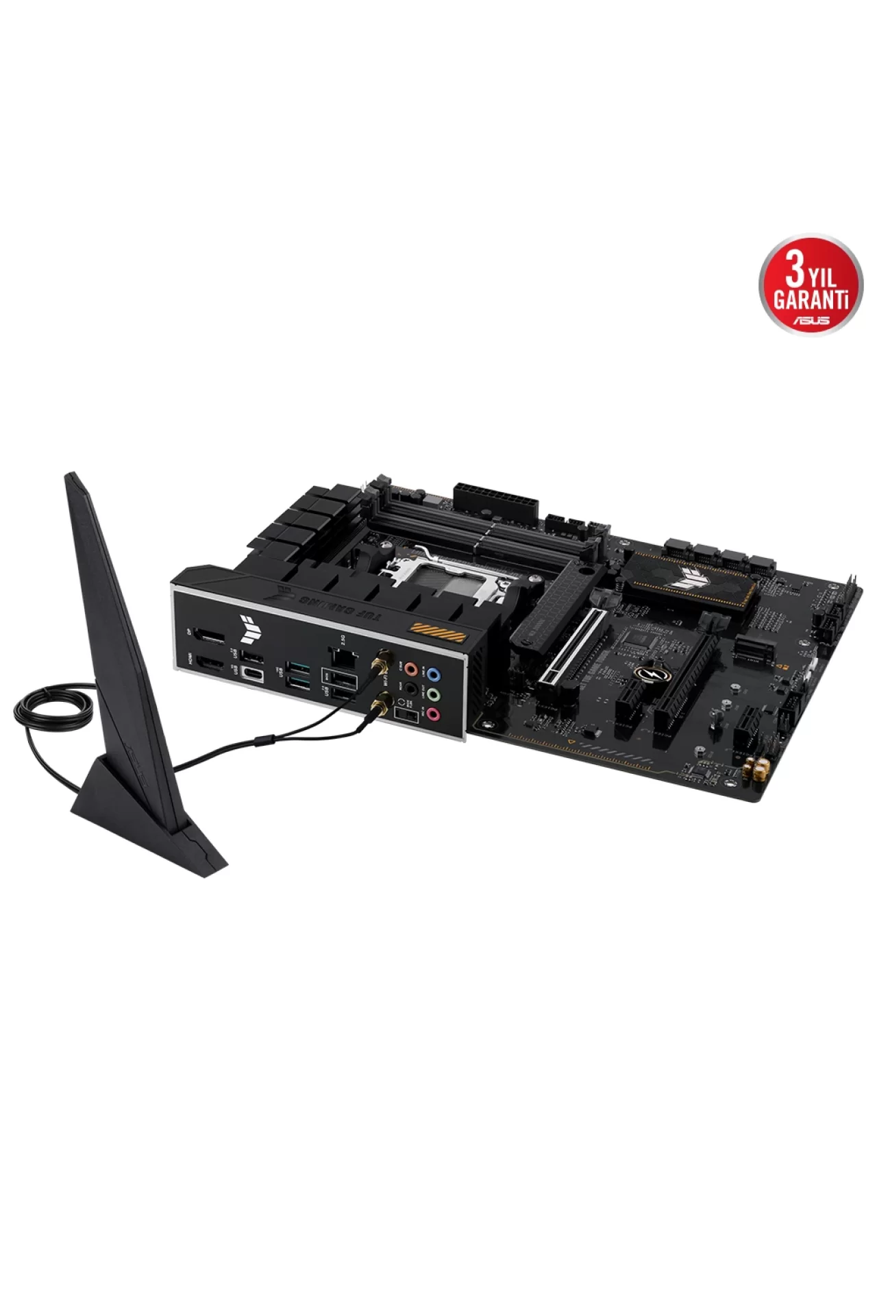 Asus Tuf Gaming A620-PRO WiFi 6400MHz (OC) DDR5 Soket AM5 M.2 HDMI DP ATX Anakart