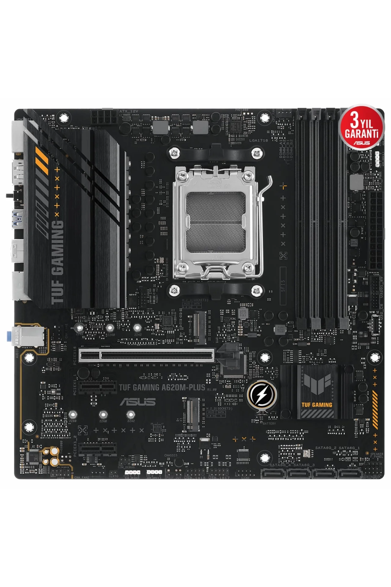 Asus Tuf Gaming A620M-Plus 6400MHz (OC) Anakart
