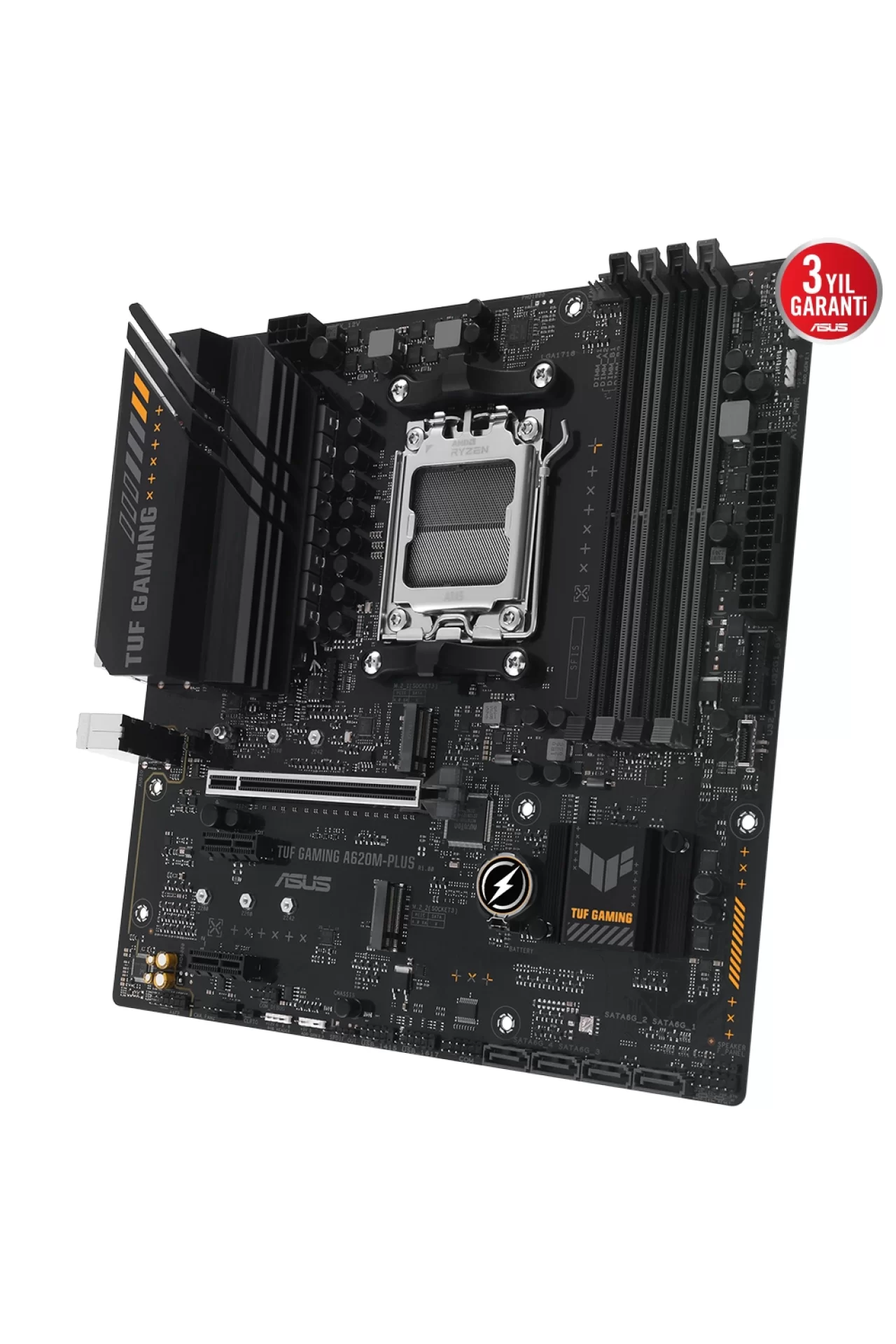 Asus Tuf Gaming A620M-Plus 6400MHz (OC) Anakart