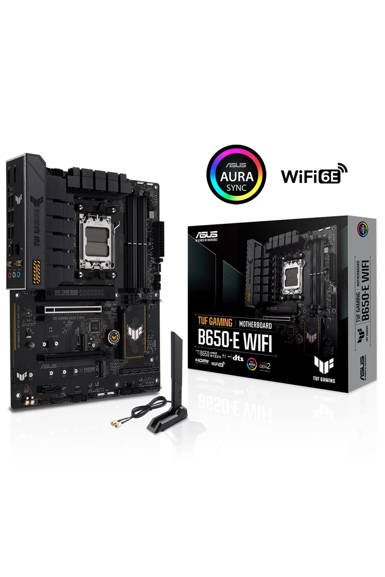 Asus Tuf Gaming B650-E WIFI 8000MHz (OC) DDR5 Soket AM5 M.2 HDMI DP ATX Anakart
