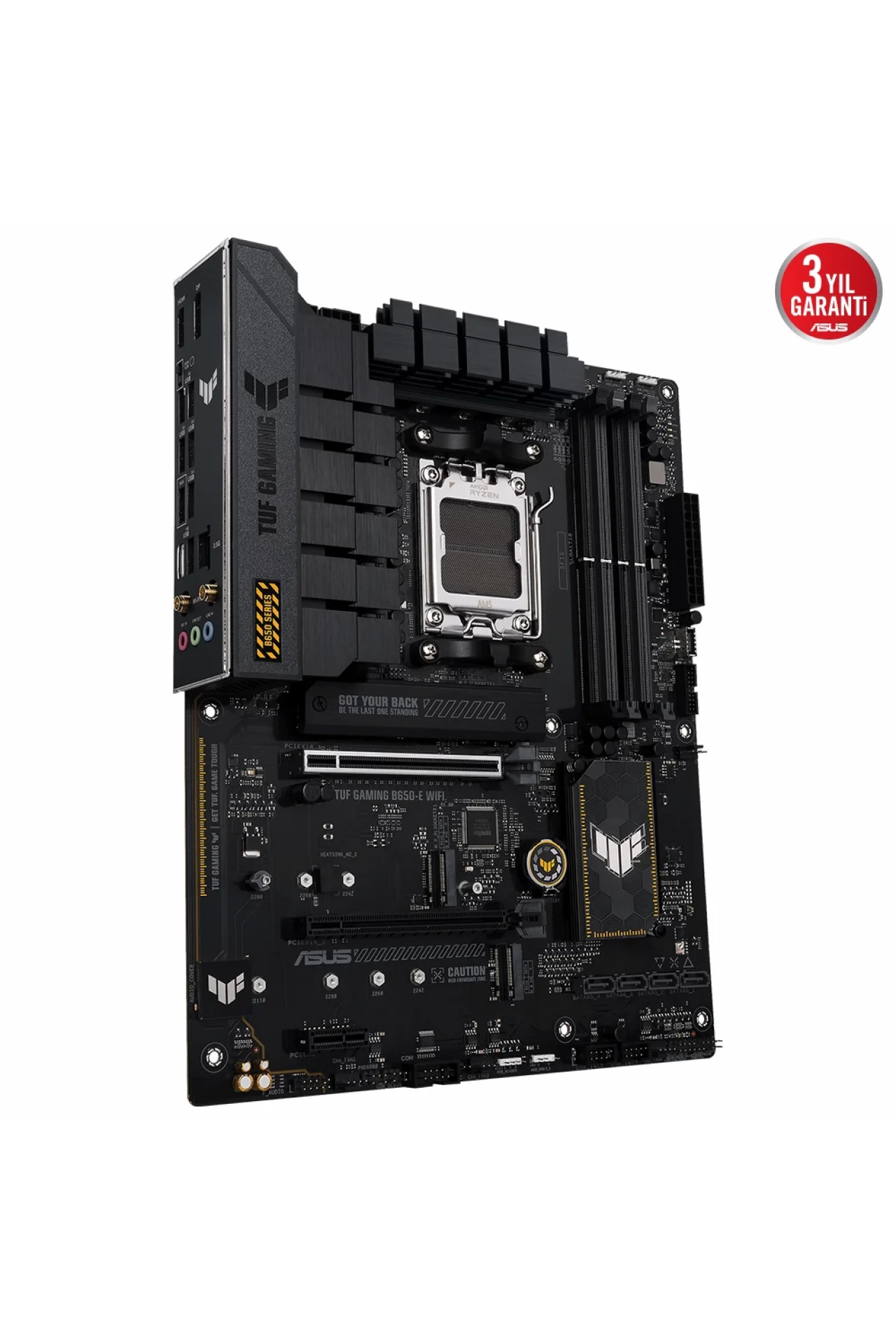 Asus Tuf Gaming B650-E WIFI 8000MHz (OC) DDR5 Soket AM5 M.2 HDMI DP ATX Anakart