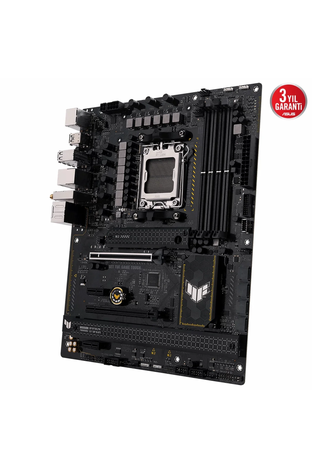 Asus Tuf Gaming B650-Plus Wifi AM5 DDR5 Ses Glan DP