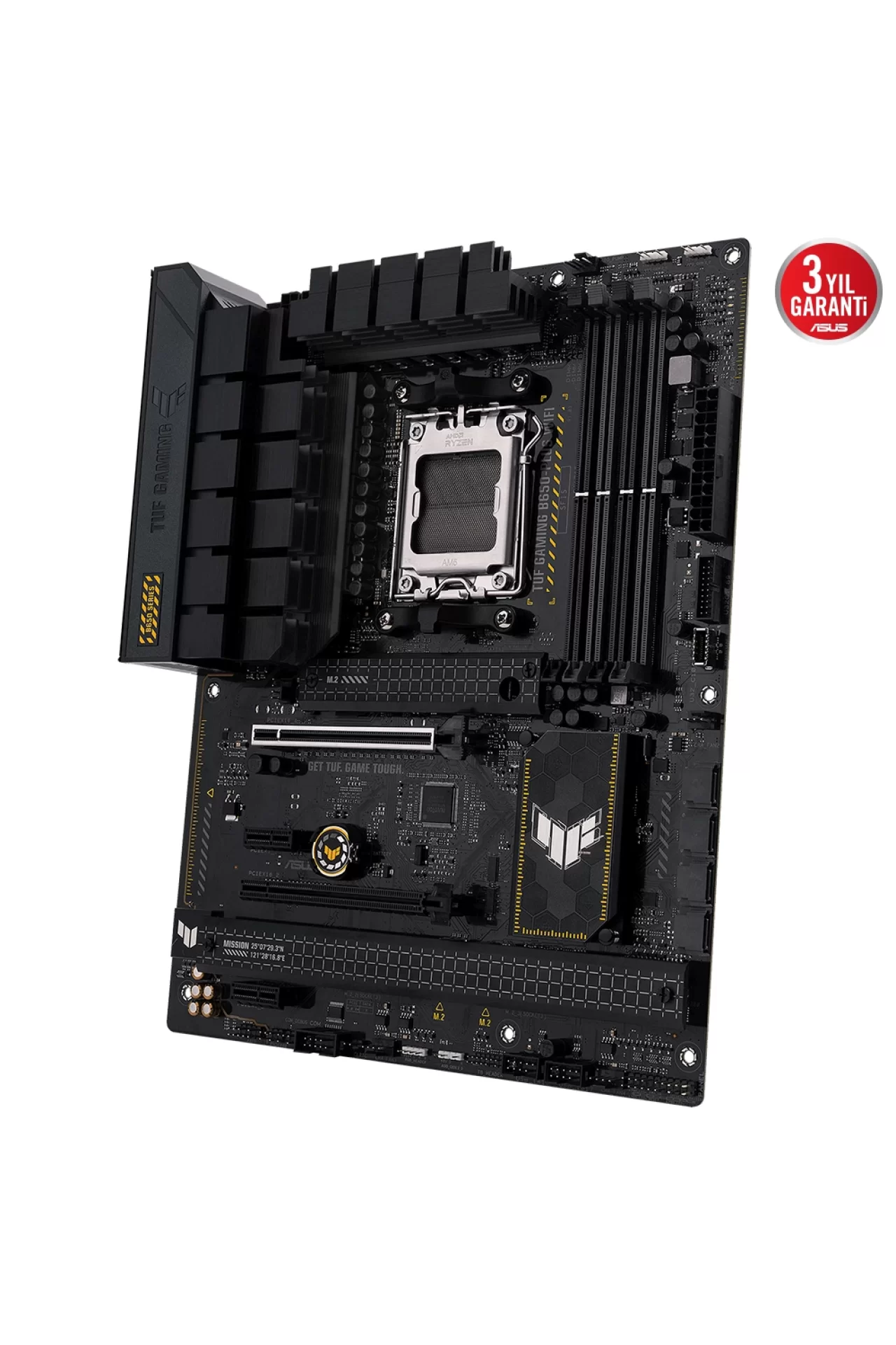 Asus Tuf Gaming B650-Plus Wifi AM5 DDR5 Ses Glan DP