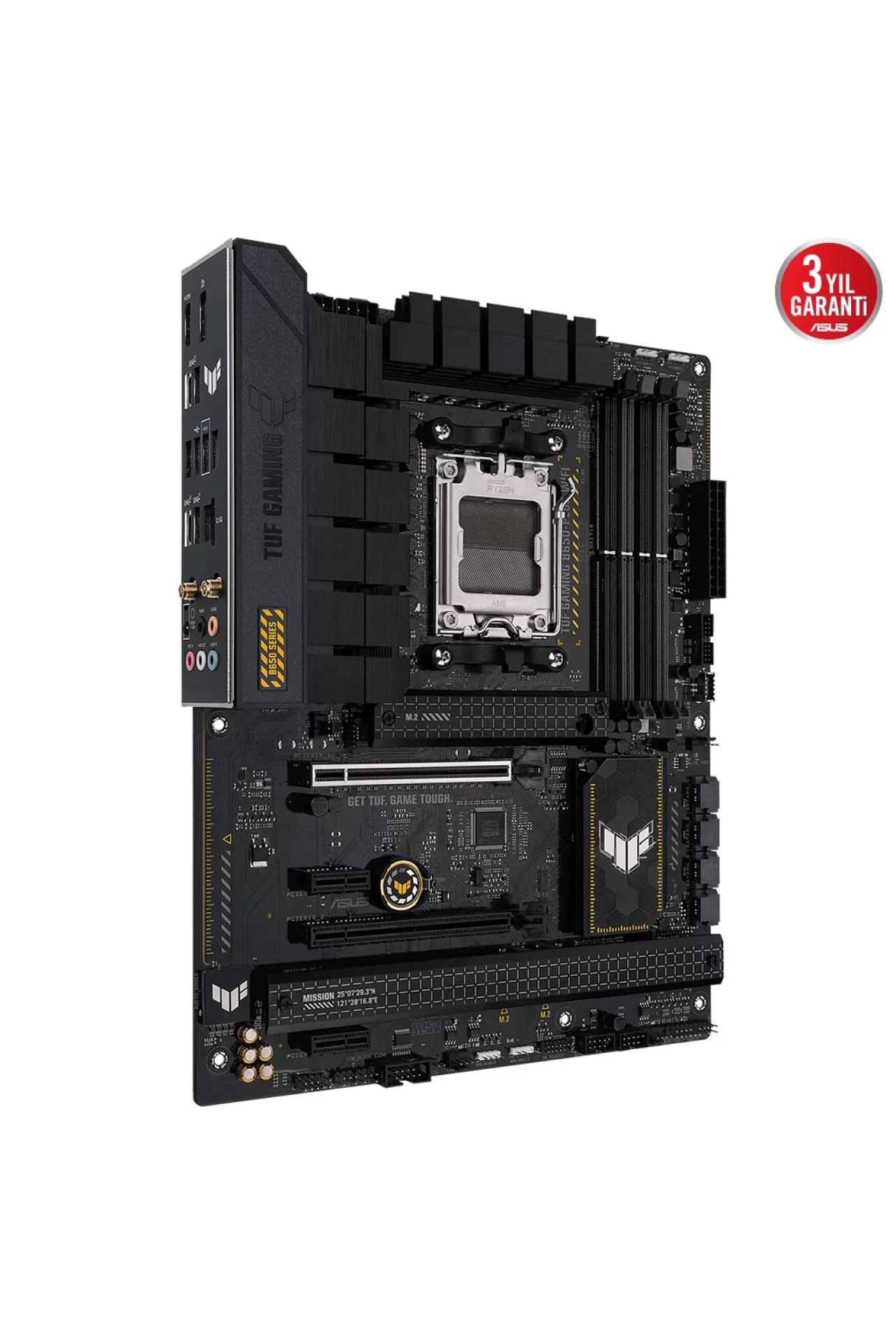 Asus Tuf Gaming B650-Plus Wifi AM5 DDR5 Ses Glan DP