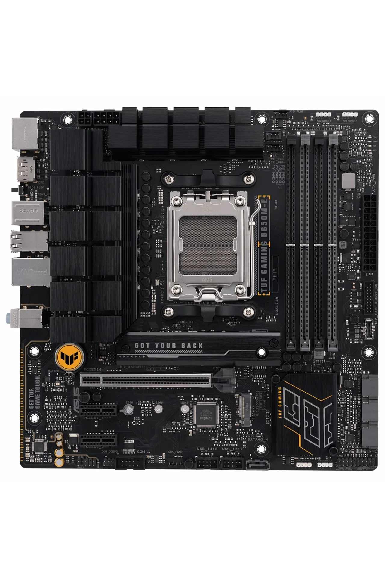 Asus Tuf Gaming B650M-E 6400MHz (OC) DDR5 Soket AM5 M.2 HDMI DP mATX Anakart