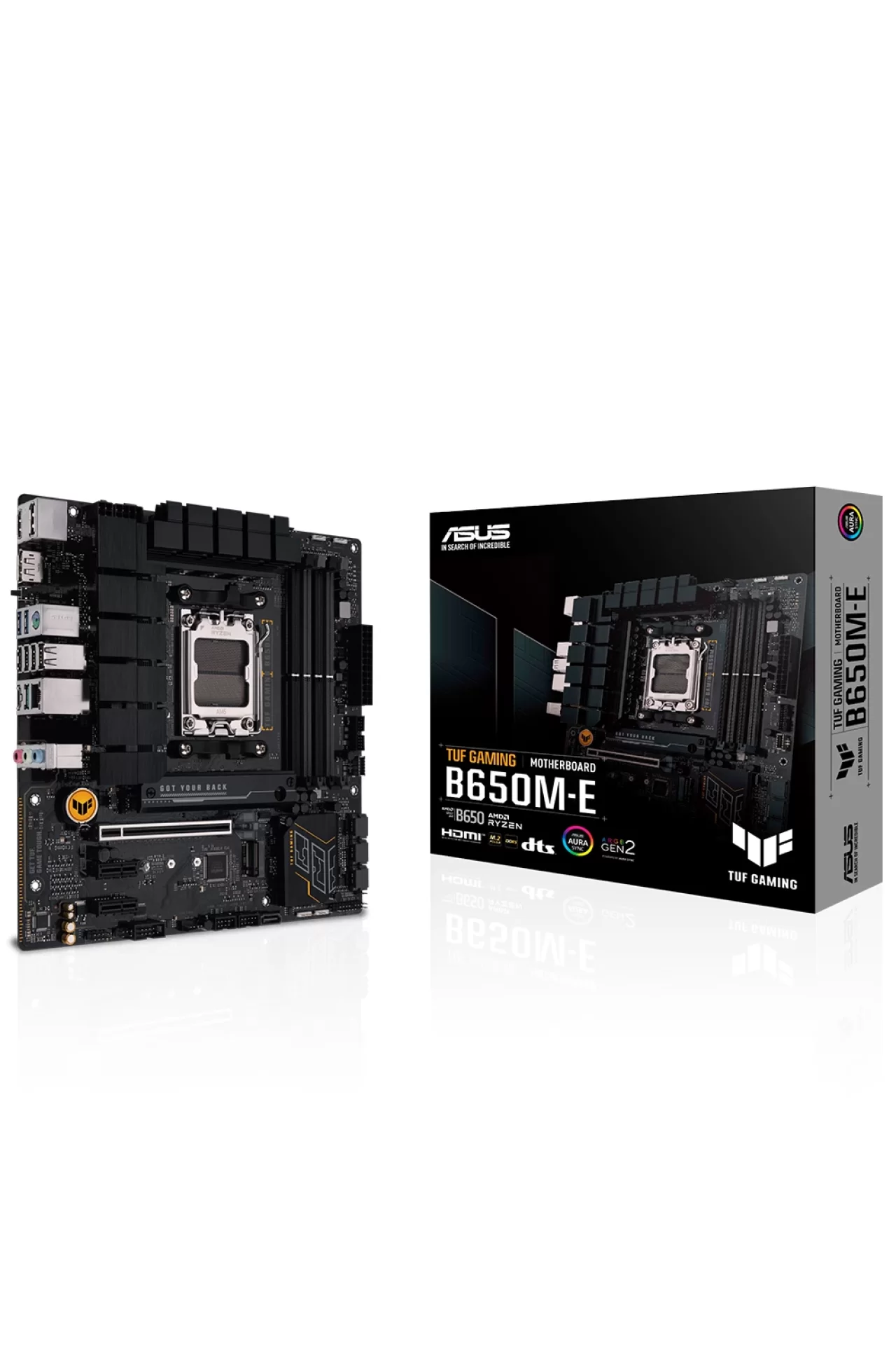 Asus Tuf Gaming B650M-E 6400MHz (OC) DDR5 Soket AM5 M.2 HDMI DP mATX Anakart