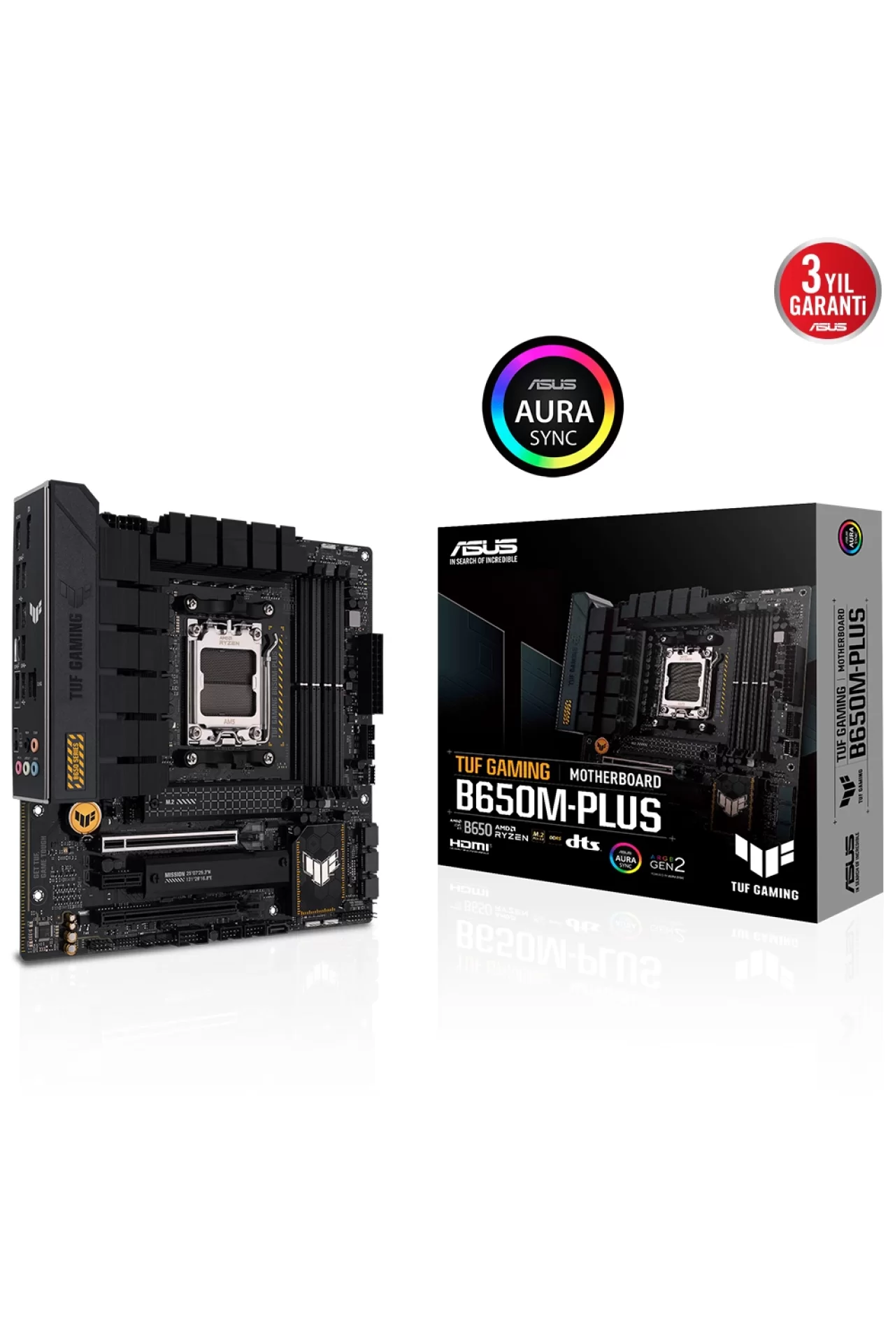 Asus Tuf Gaming B650M-PLUS DDR5 AM5 mATX Anakart