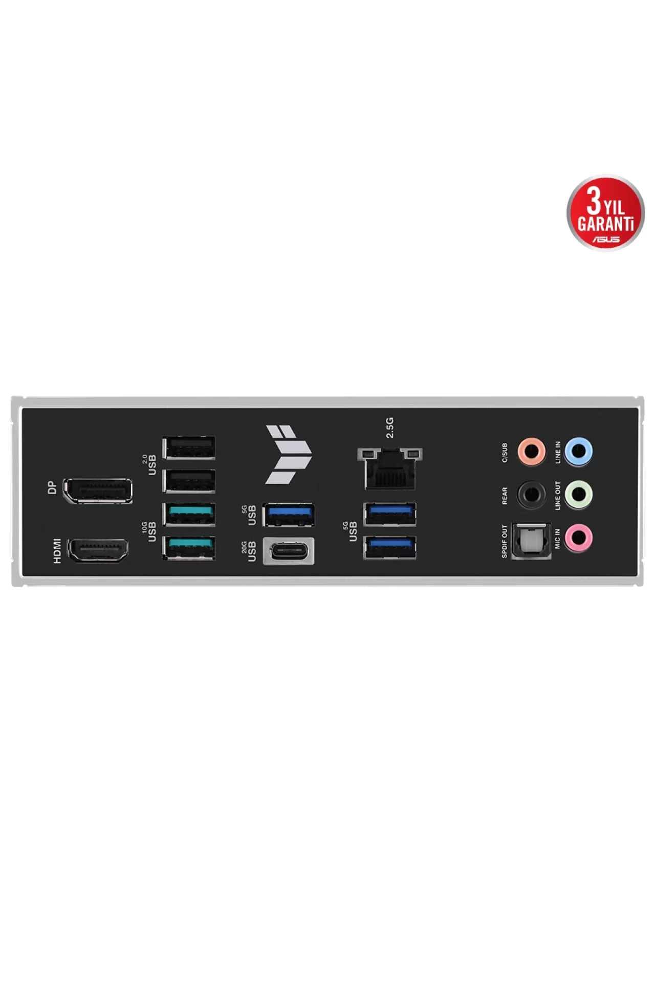Asus Tuf Gaming B760M-Plus 7200MHz (OC) DDR5 Soket 1700 M.2 HDMI DP mATX Anakart