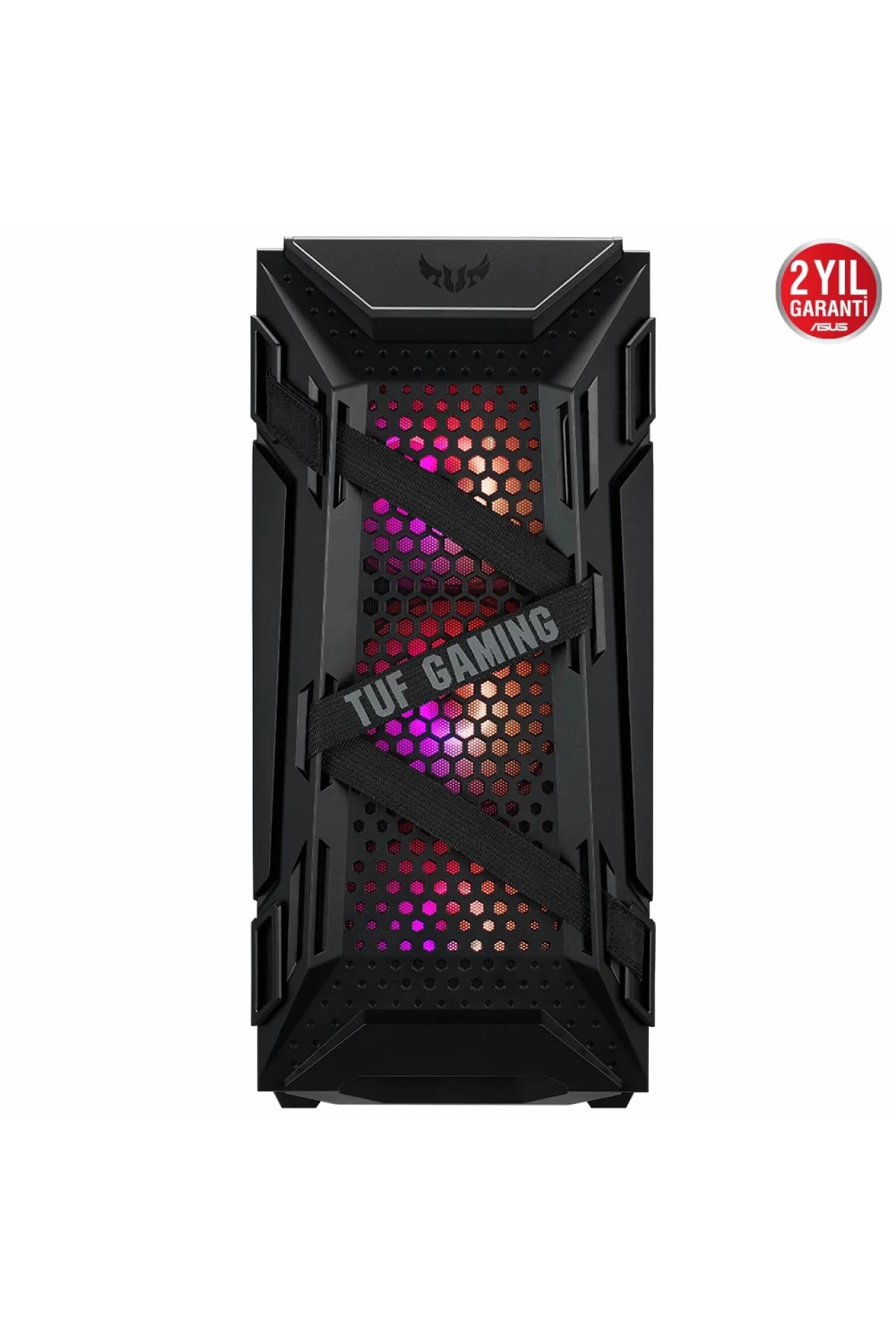 Asus TUF Gaming GT301 GamingGenTR Edition RGB Temperli Cam USB 3.1 Mid Tower Kasa