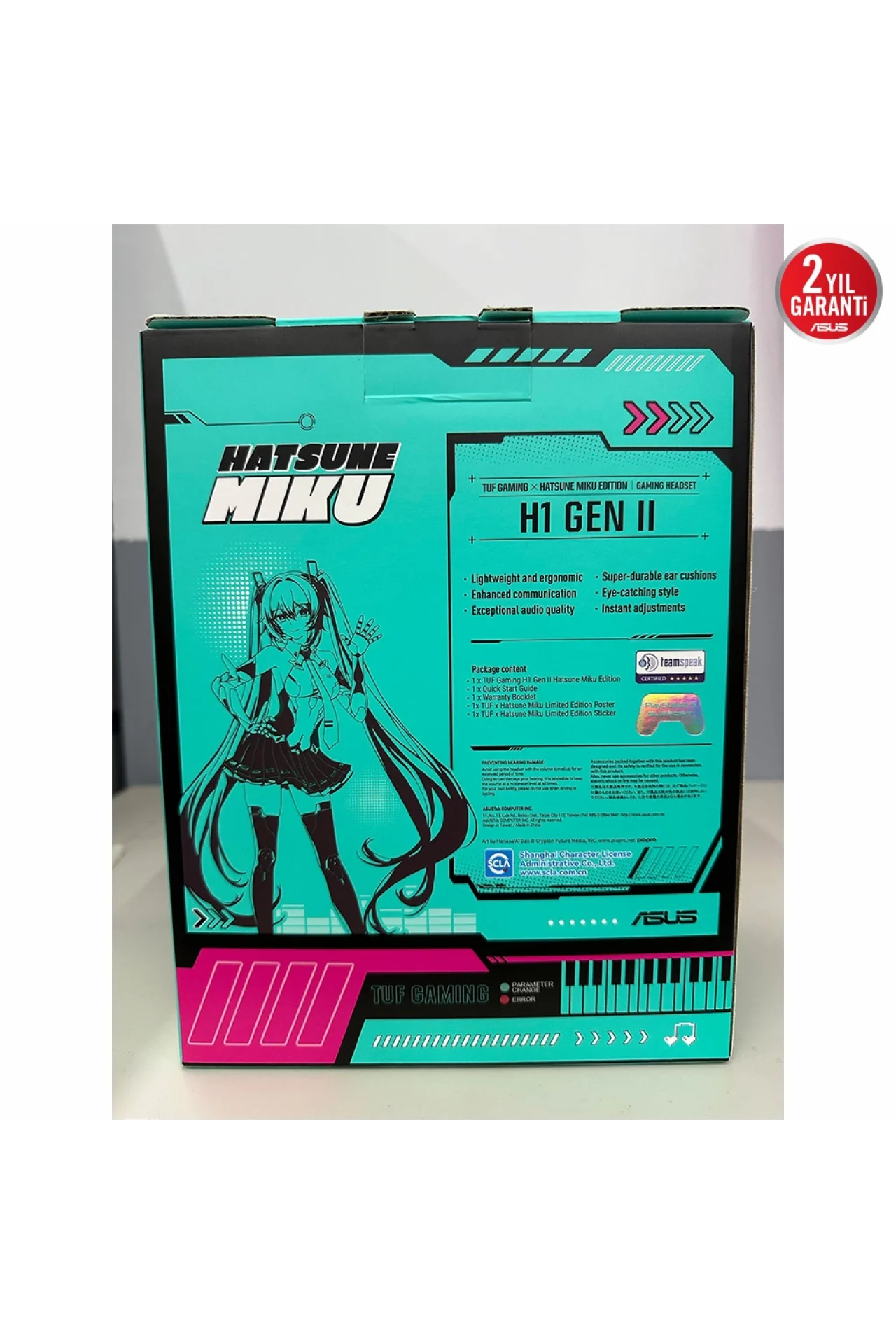 Asus Tuf Gaming H1 Gen II Hatsune Miku Kulaklık