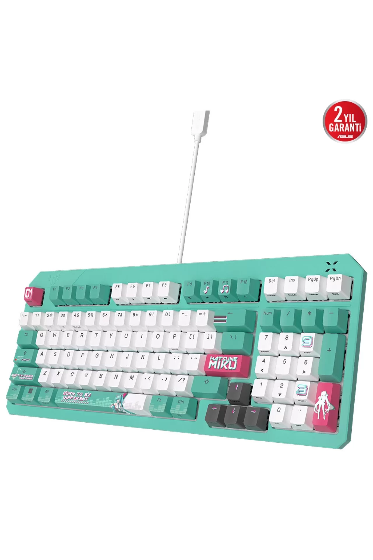 Asus Tuf Gaming K3 Gen II Hatsune Miku Klavye