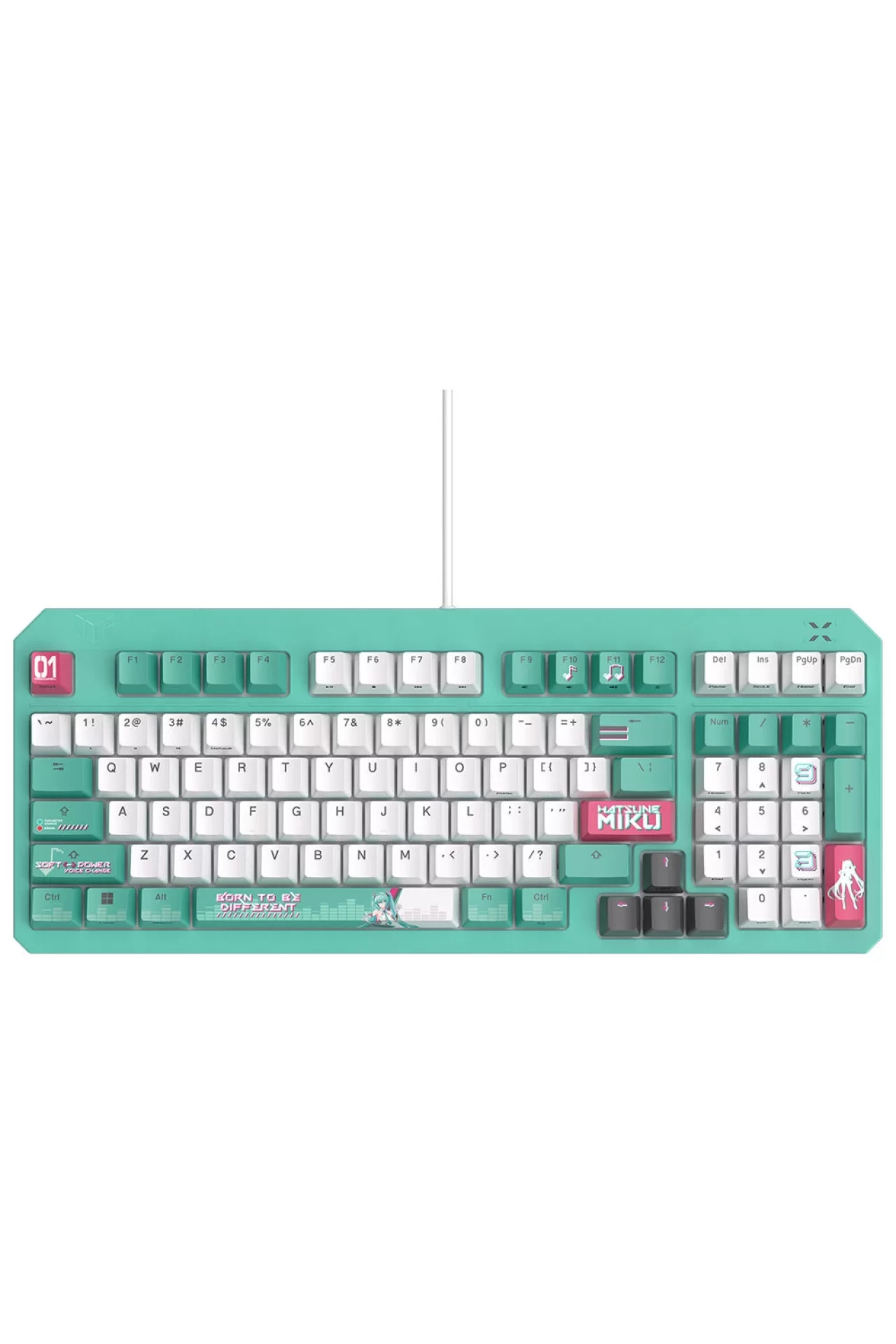 Asus Tuf Gaming K3 Gen II Hatsune Miku Klavye