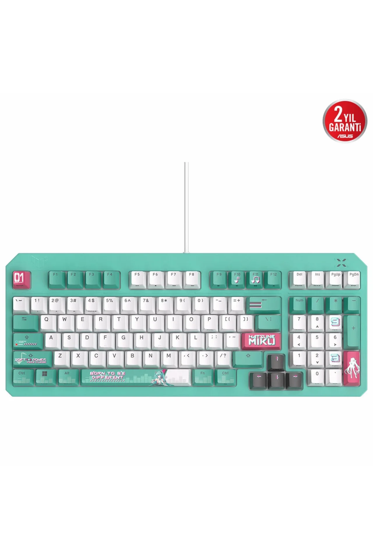 Asus Tuf Gaming K3 Gen II Hatsune Miku Klavye