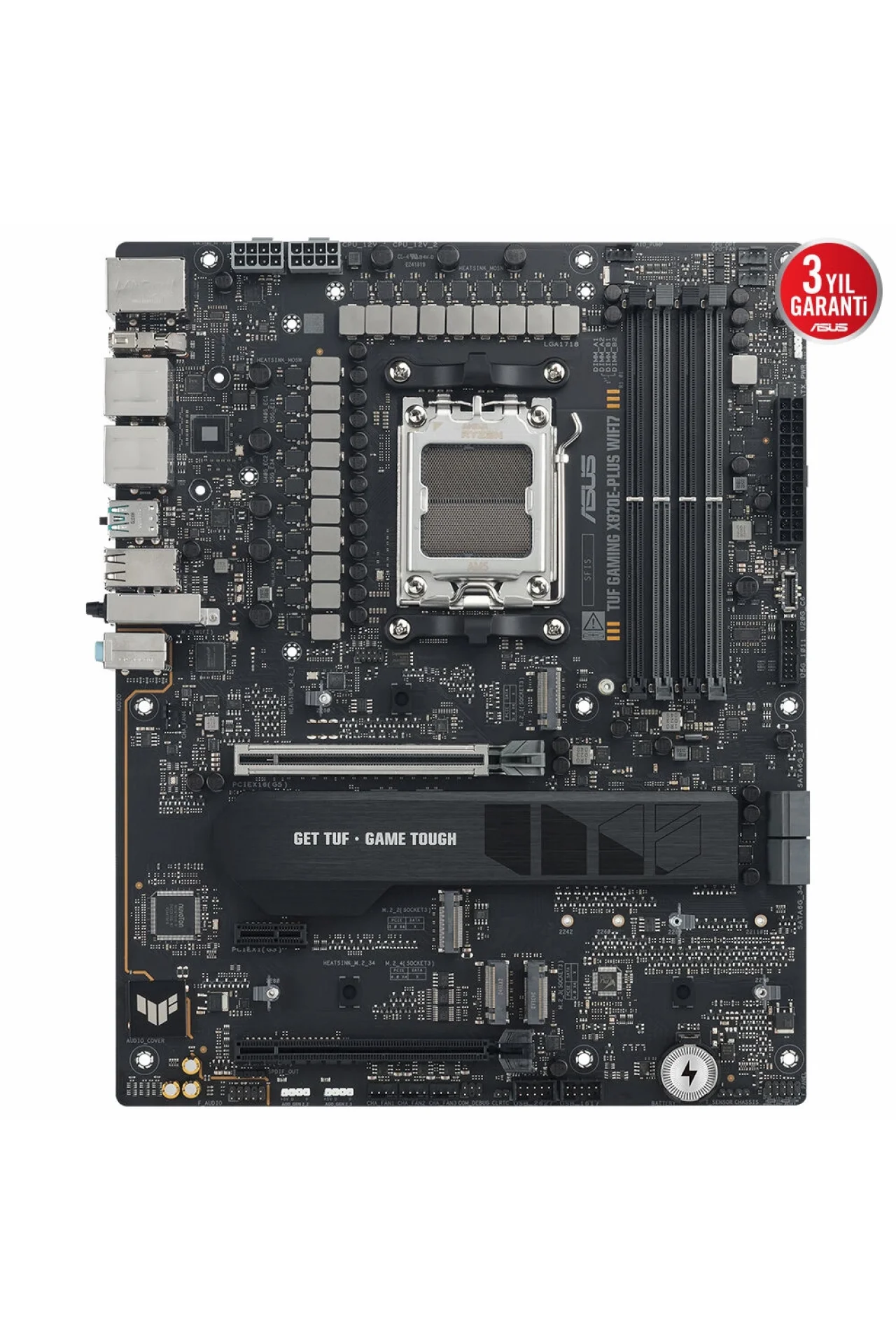 Asus Tuf Gaming X870E-PLUS WIFI7 8000MHz Anakart