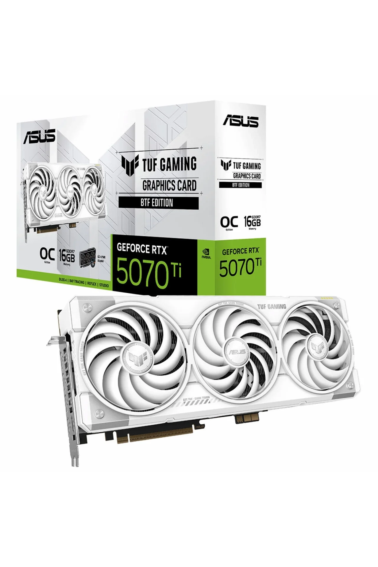Asus Tuf Gaming GeForce RTX 5070 Ti 16GB GDDR7 BTF White OC