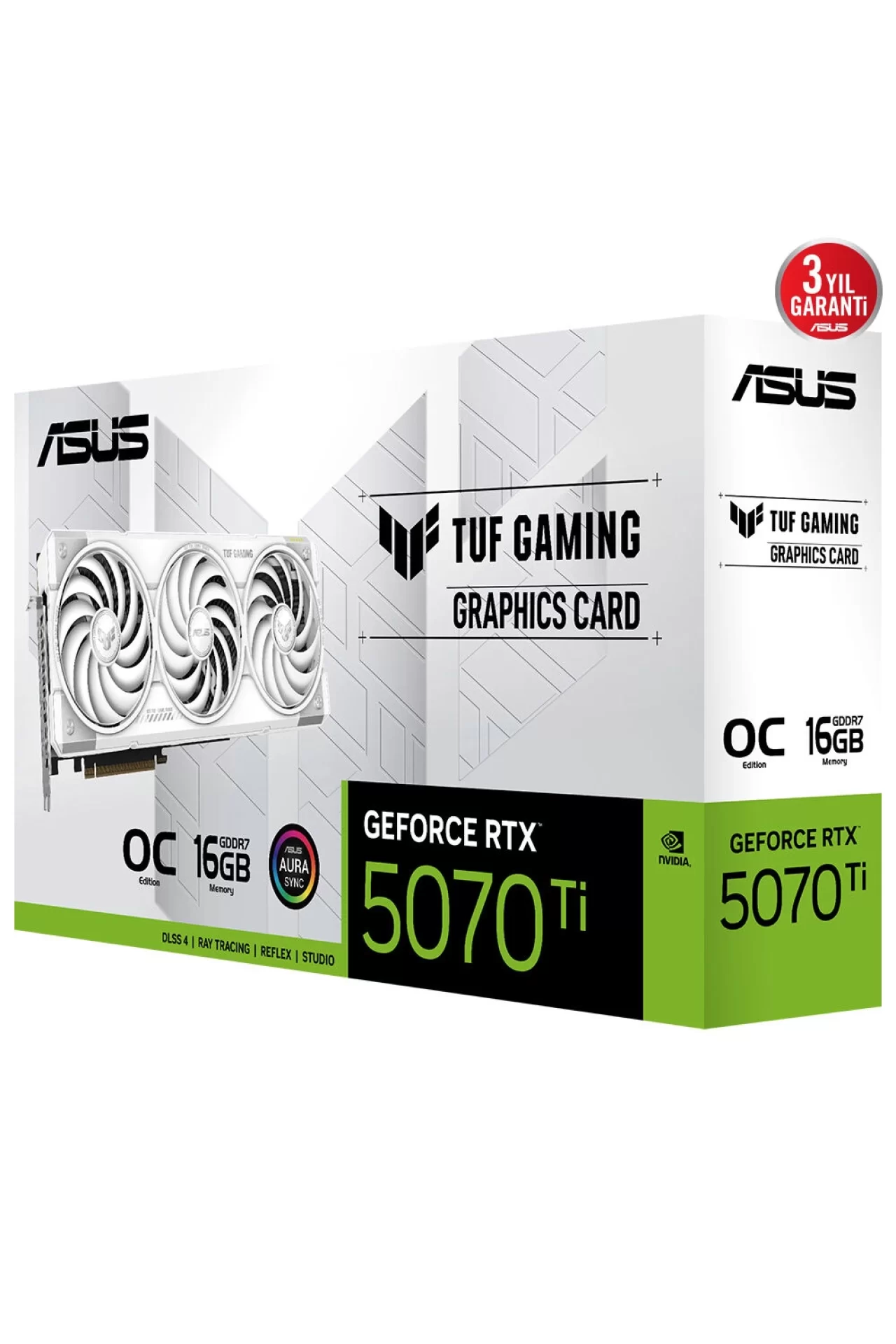 Asus Tuf Gaming GeForce RTX 5070 Ti Ekran Kartı