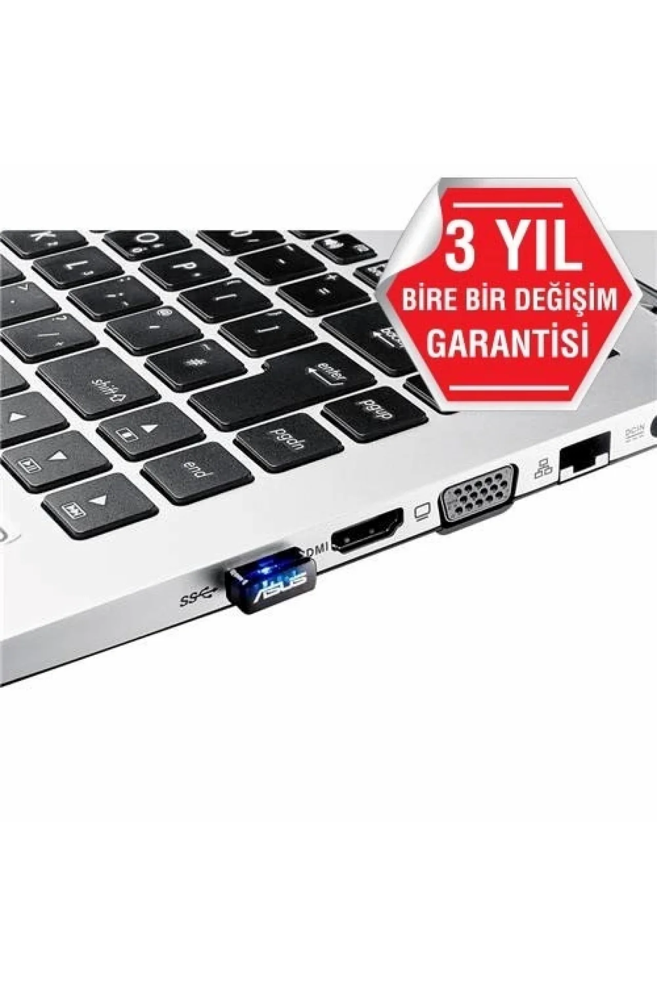 Asus USB-N10 Nano 150Mbps USB Kablosuz Ağ Adaptör