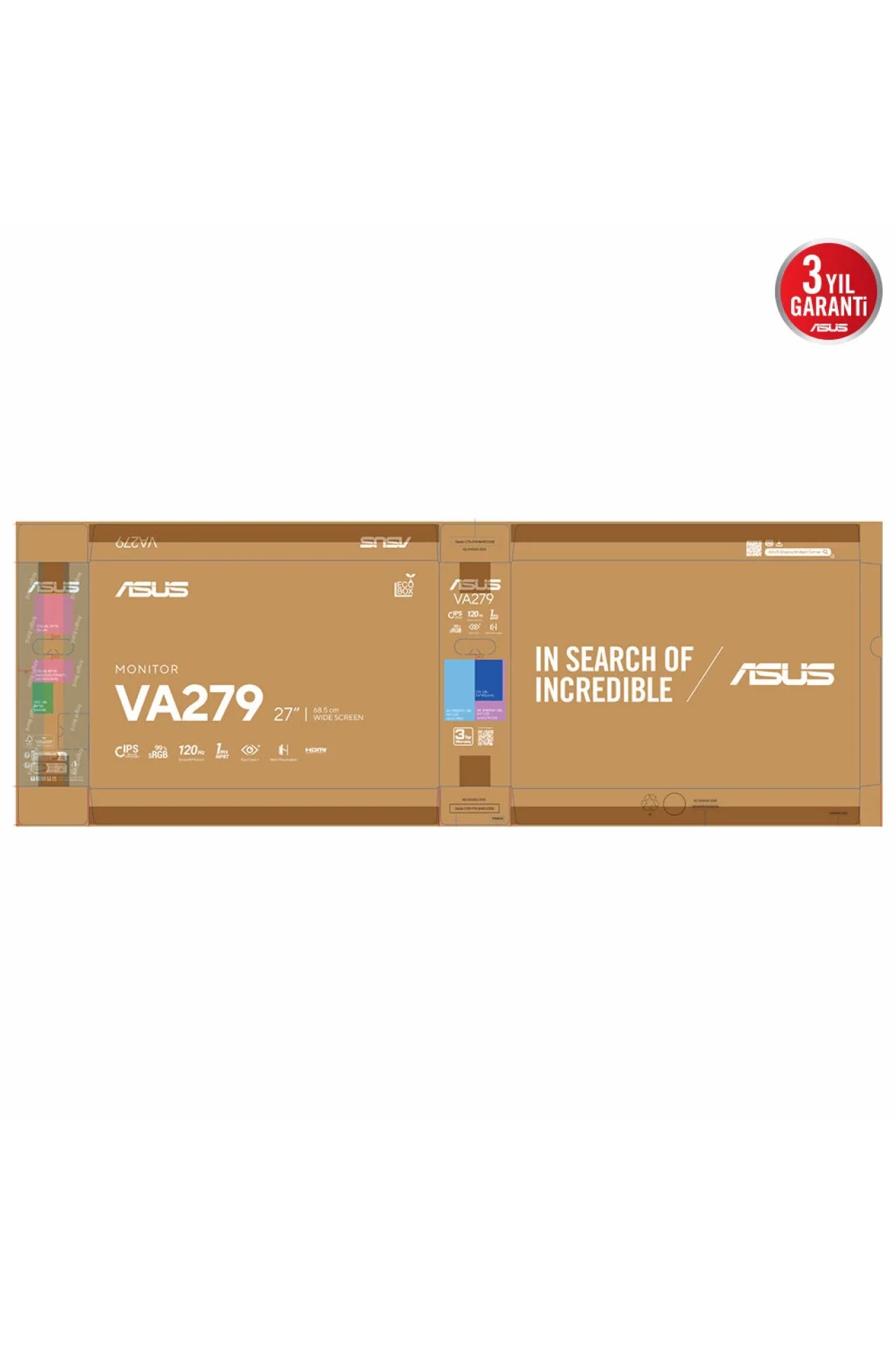Asus VA279HG 27 inç 120Hz 1ms Full HD IPS Monitör