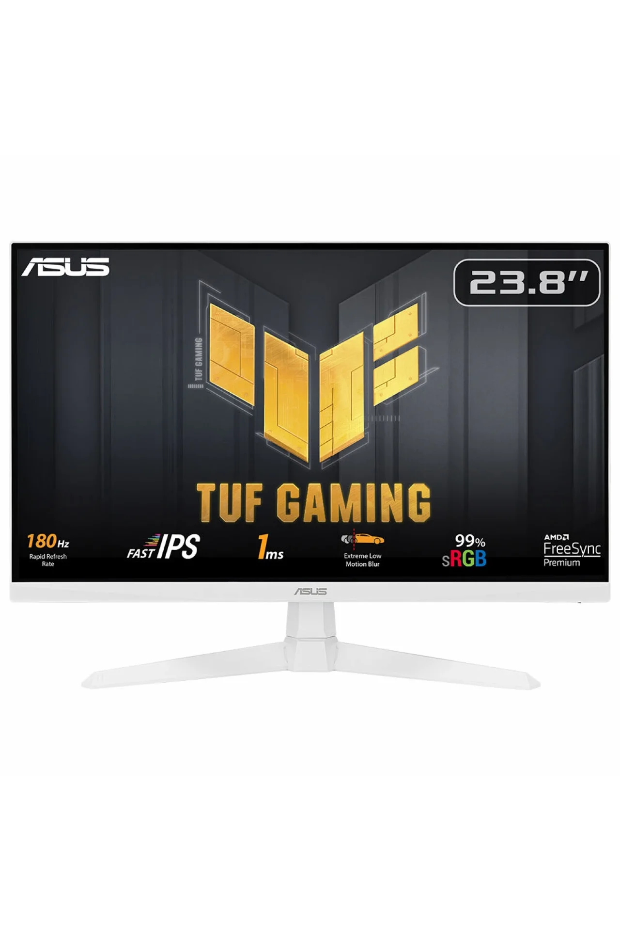 Asus Tuf Gaming VG249Q3A-W 23.8 inç 180Hz 1ms Full HD Adaptive Sync Fast IPS Beyaz Gaming Monitör