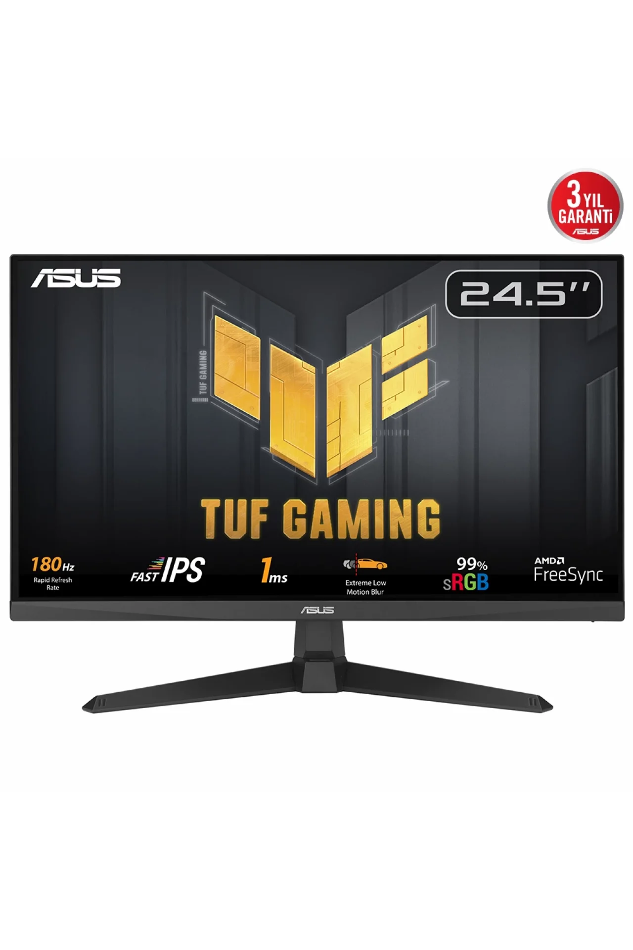 Asus Tuf Gaming VG259Q3A 24.5 inç 180Hz 1ms Full HD FreeSync Fast IPS Gaming Monitör