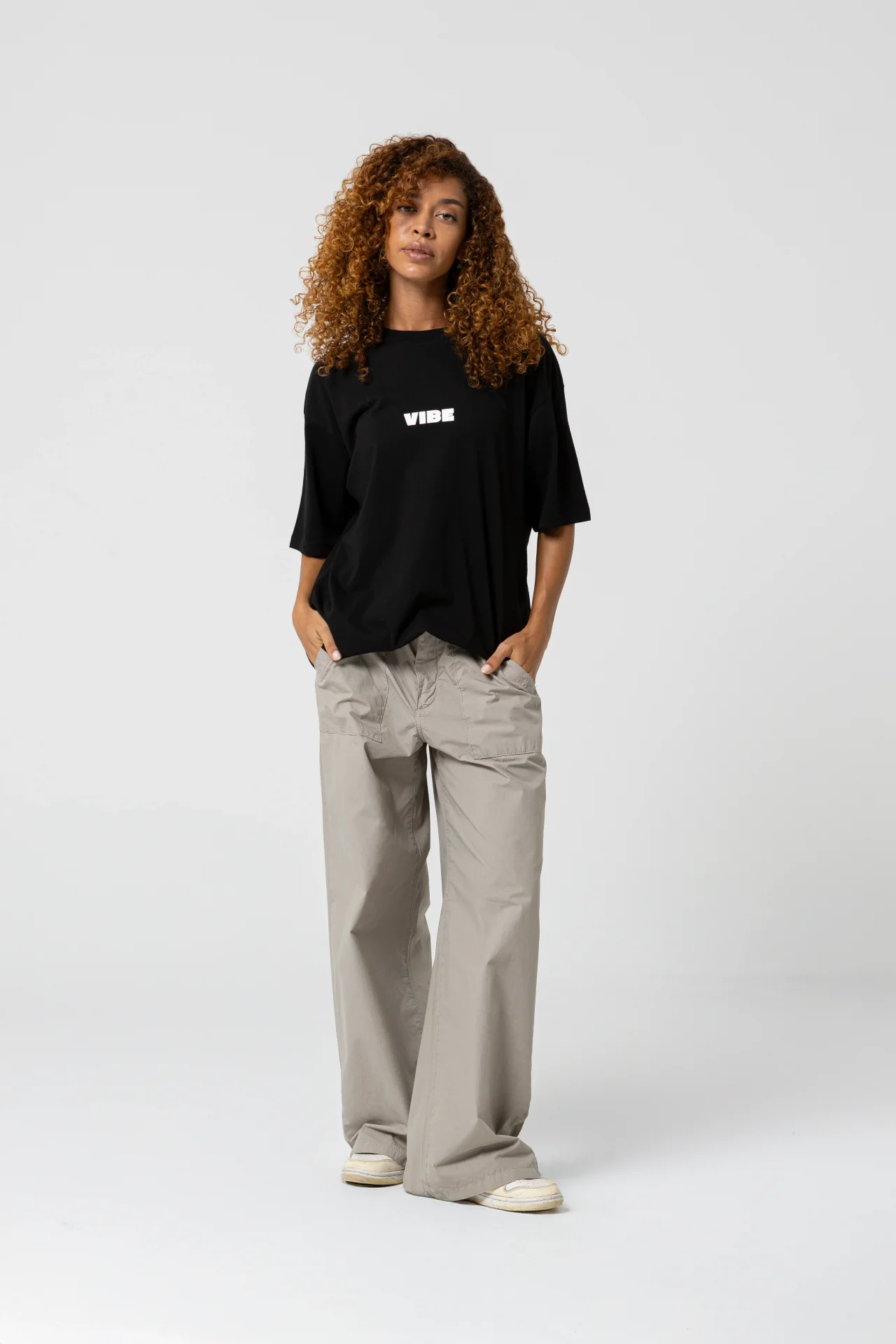 Vibe Since 1991 Oversize Siyah T-Shirt
