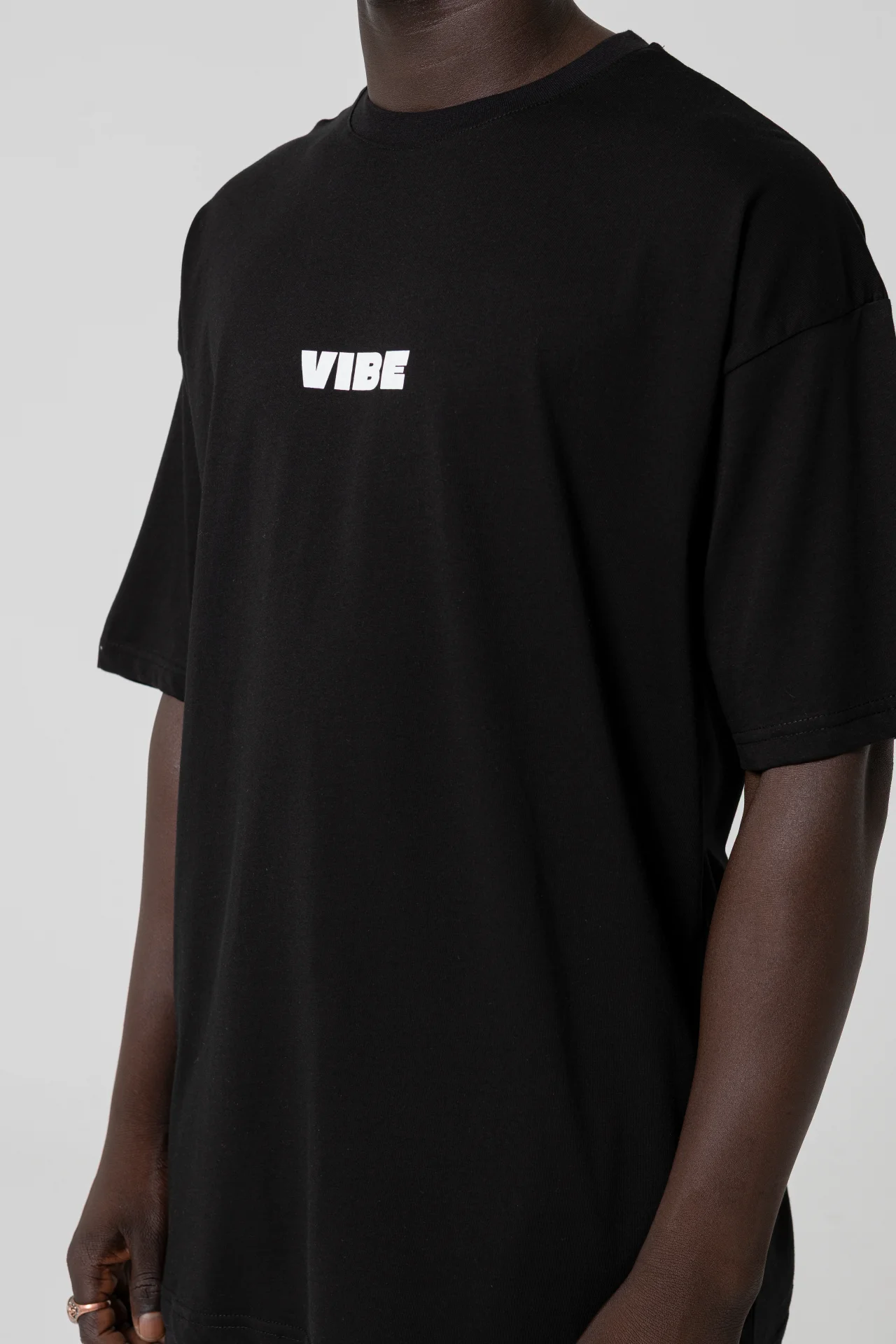 Vibe Since 1991 Oversize Siyah T-Shirt