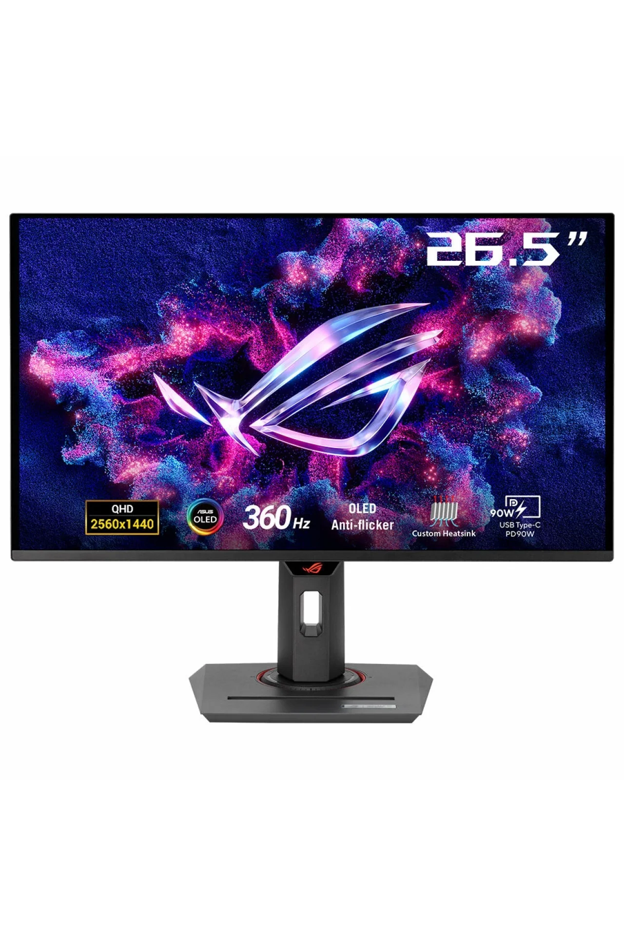 Asus ROG Strix OLED XG27ACDNG 26.5 inç 360Hz 0.03ms 2K QHD Adaptive Sync QD-OLED Pivot Gaming Monitör