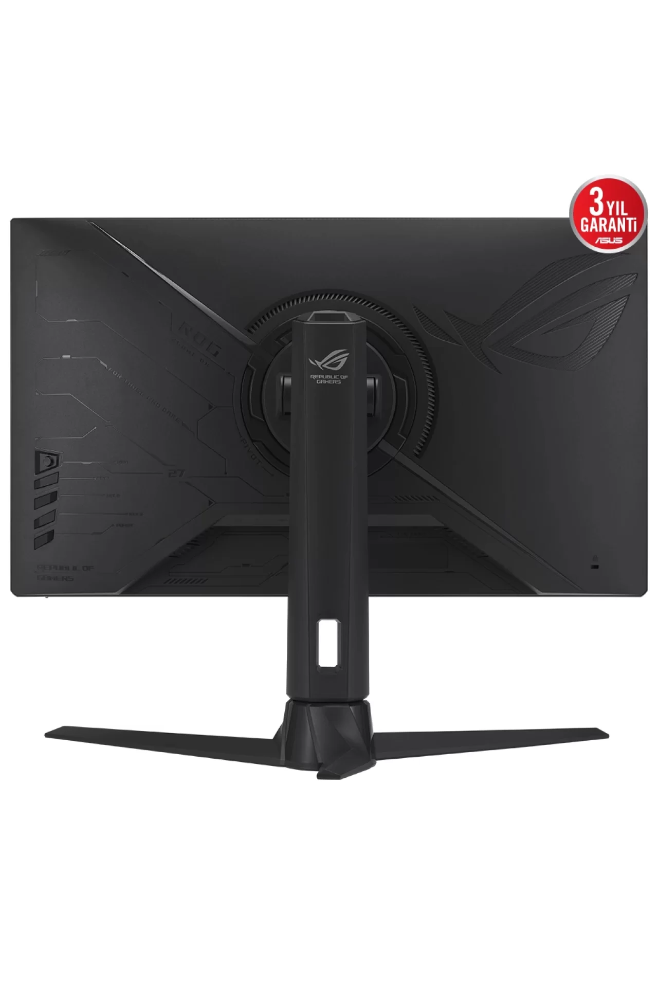 Asus ROG Strix XG27AQMR 27 inç 300Hz 1ms 2K WQHD Adaptive Sync Fast IPS Pivot Gaming Monitör