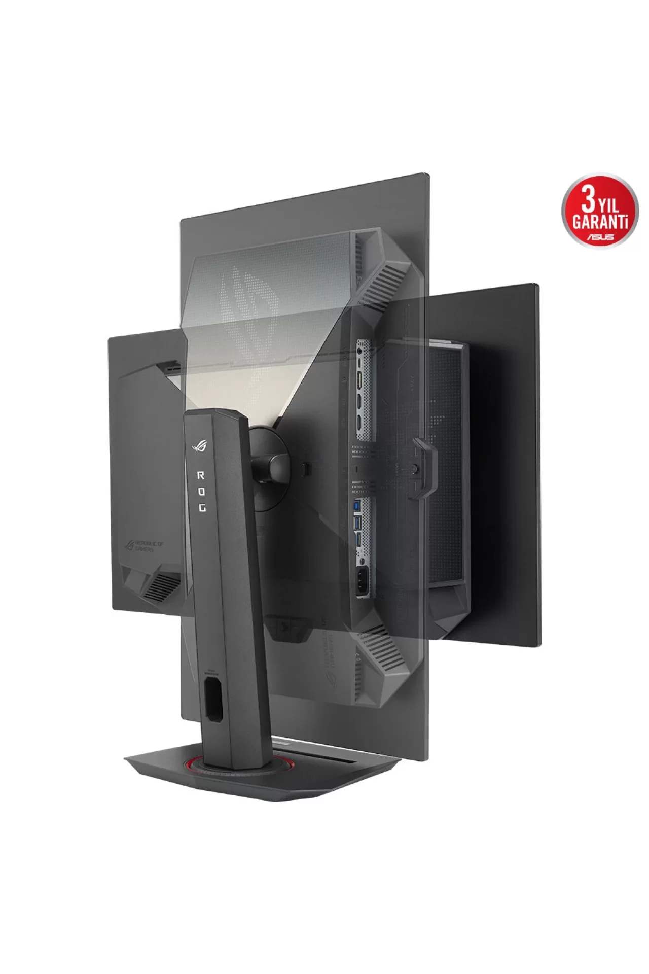 Asus ROG Strix OLED XG27UCDMG 26.5 inç 240Hz 0.03ms 4K UHD Adaptive Sync QD-OLED Pivot Gaming Monitör