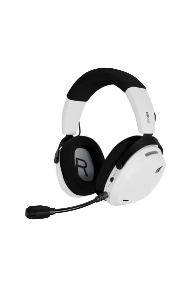 HS420 7.1 Surround Tri-Mode Kablosuz/Bluetooth Beyaz Oyuncu Kulaklığı