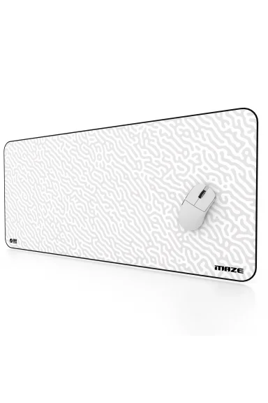 Hawk Beyaz Maze 90x40 Mouse Pad