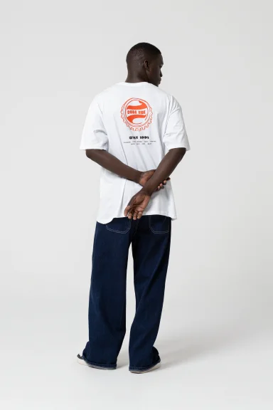 Soda Vibe Oversize Beyaz T-Shirt