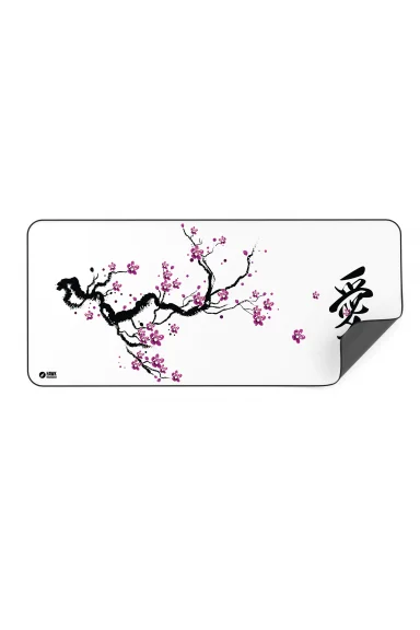 Hawk Beyaz Sakura 90x40 Mouse Pad