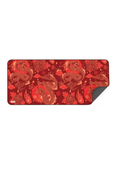 Hawk Red Dragon 90x40 Mouse Pad