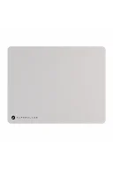 HM20 SuperGlass Kaymaz Taban 5mm Temperli 42x33 Cam Beyaz Mousepad