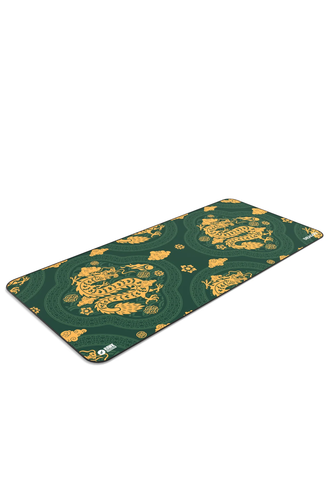 Hawk Green Dragon 90x40 Mouse Pad