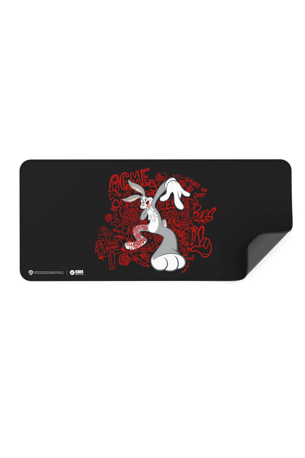 Hawk Looney Tunes Bugs Bunny Graffiti 90x40 Mouse Pad
