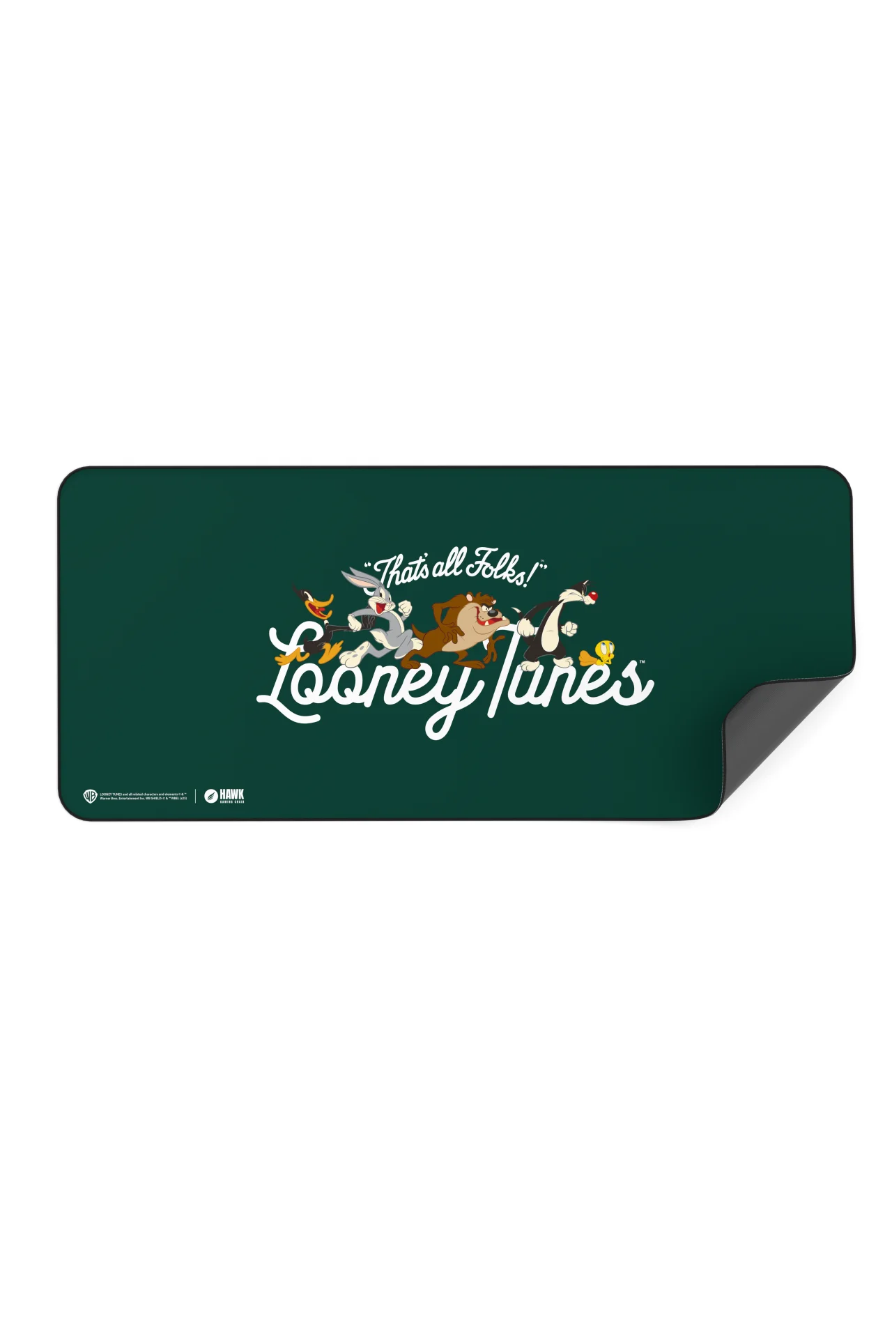 Hawk Looney Tunes Thats All Folks 90x40 Mouse Pad