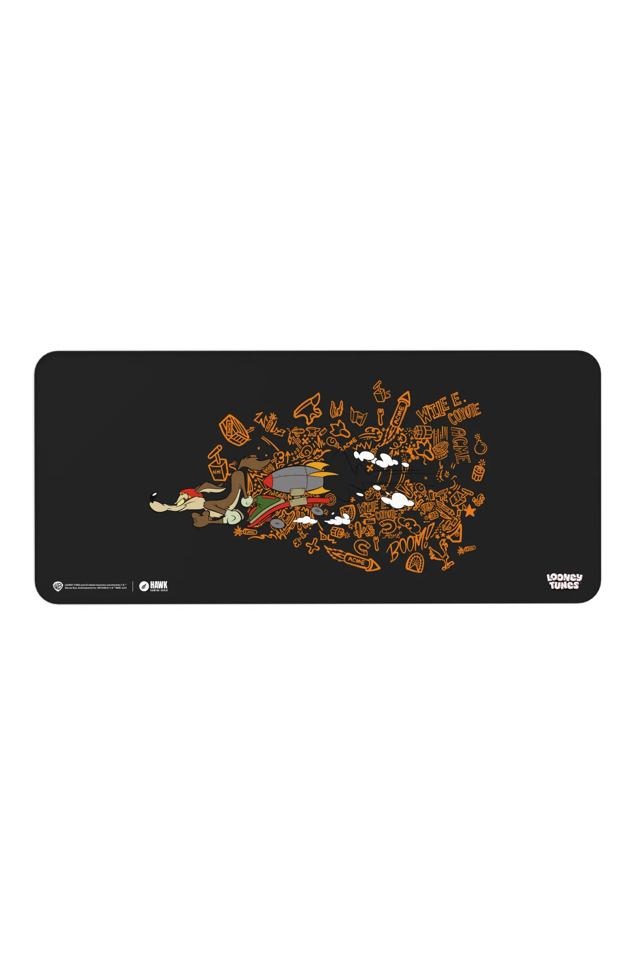 Hawk Looney Tunes Wile E. Coyote 90x40 Mouse Pad