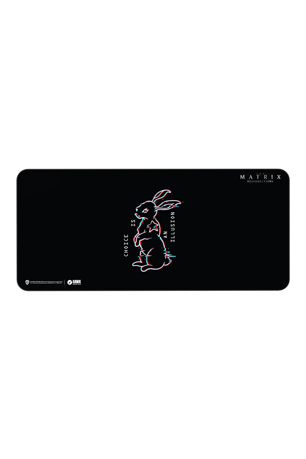 Hawk Matrix Rabbit 90x40 Mouse Pad