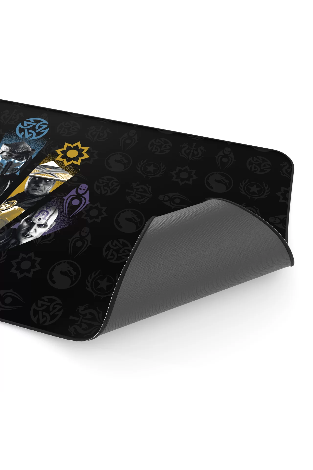 Hawk Mortal Kombat Fighters 90x40 Mouse Pad