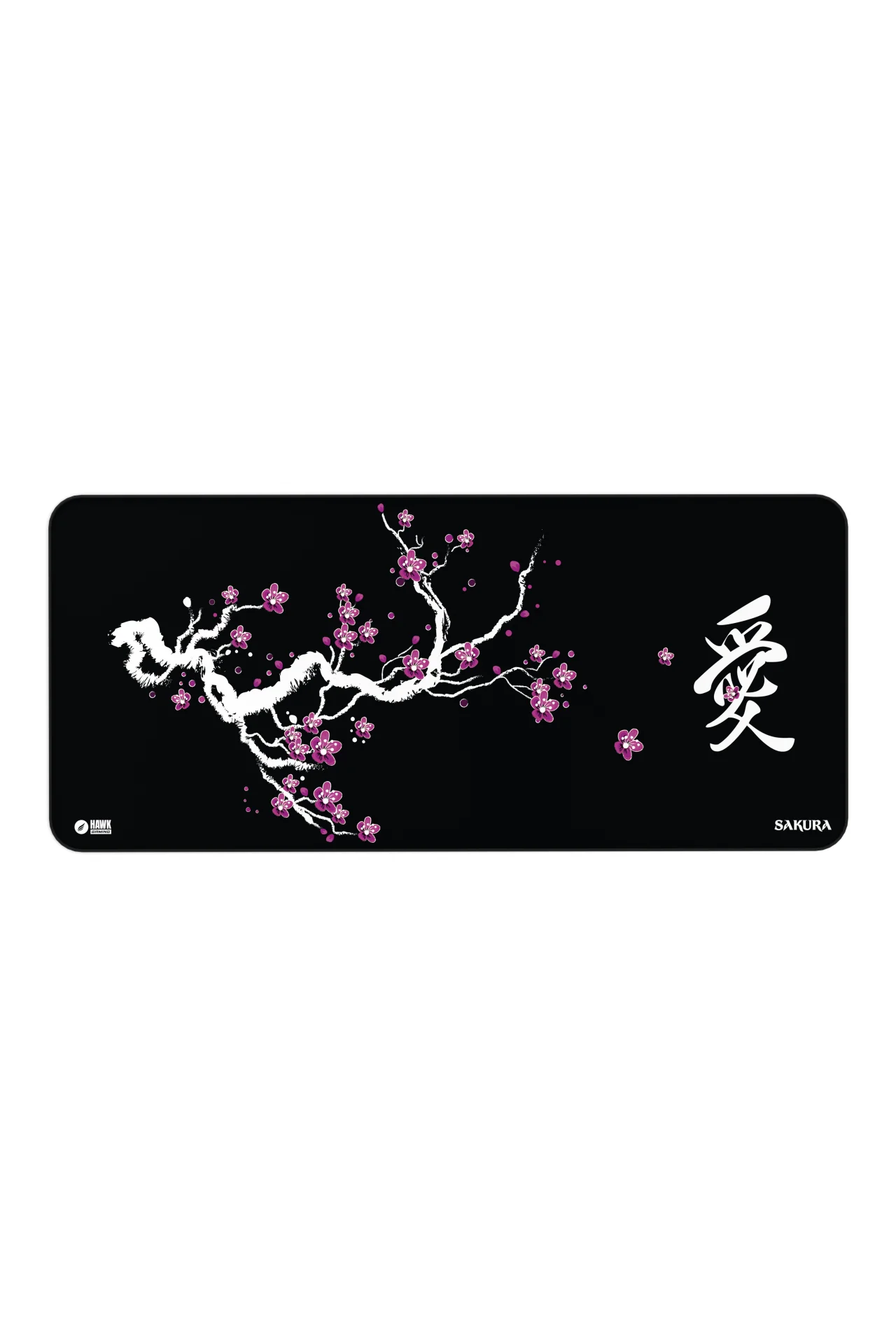 Hawk Siyah Sakura 90x40 Mouse Pad