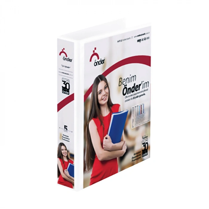 ÖNDER A4 FİRMA KLASÖRÜ 7CM 2D MEK BEYAZ