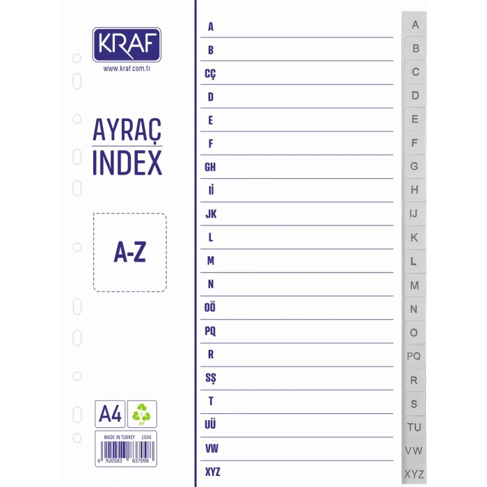 KRAF SEPERATÖR A-Z