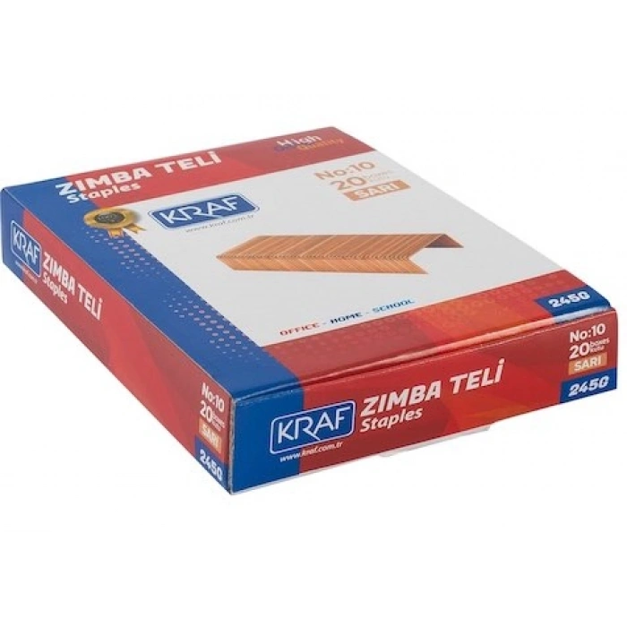 KRAF ZIMBA TELİ NO:10 SARI 1000 Lİ