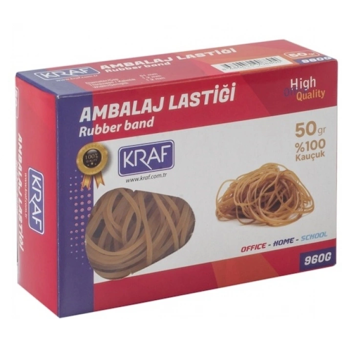 KRAF AMBALAJ LASTİĞİ %100 KAUÇUK 50g